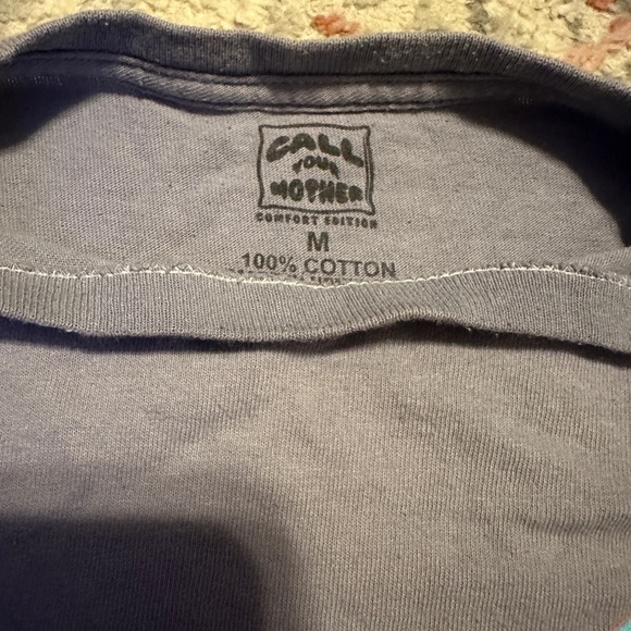 Men's Blue Graphic T-Shirt - Picture 3 of 5